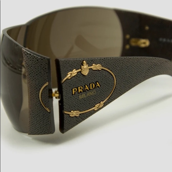 Prada SPR 17H 7JY-8C1 115 3N Sunglasses Unisex - Picture 8 of 17